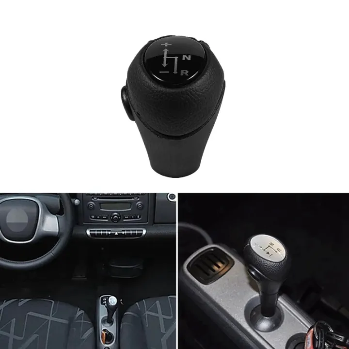 Auto%20Parts%20Leather%20Automatic%20Gear%20Shift%20Knob%20Lever%20Shifter%20for%20Mercedes%20Benz%20Smart%20Fortwo%20Roadster%20450%20451%20Brabus%20Fortwo%20-%20Image%204