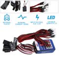 12 LED Light Kit Steering Brake Simulation Flash Light for 1/10 RC Car. 