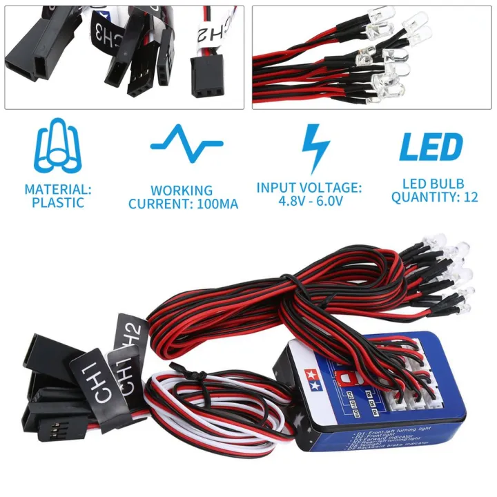 12%20LED%20Light%20Kit%20Steering%20Brake%20Simulation%20Flash%20Light%20for%201/10%20RC%20Car%20-%20Image%208