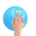 5cm/1.97 Inch Automatic Rolling Ball With Led Flash Lights 2 Modes IP54 Waterproof Interactive Toy Fun Birthday Gift.