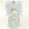 Treetop 12" Angel Figurine Christmas Ornament Lighted Christmas for Cafe.