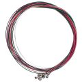 Set Rainbow Colorful Color String for Acoustic Guitar.