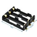 SMT Tip - 18650 Li-Ion Battery Case of 3 Slots. 