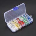 400 Pcs 3mm 5mm LED Light Diode White Yellow Red Blue Green Assortment Kit for Arduino. 