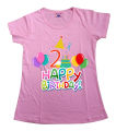 Birthday T shirt for kids  girls - T-Shirt For Women Gift Item. 