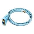 RJ45 Network Cable Serial Cable Rj45 to DB9 and RS232 to USB (2 in 1) CAT5 Ethernet Adapter LAN Console Cable.