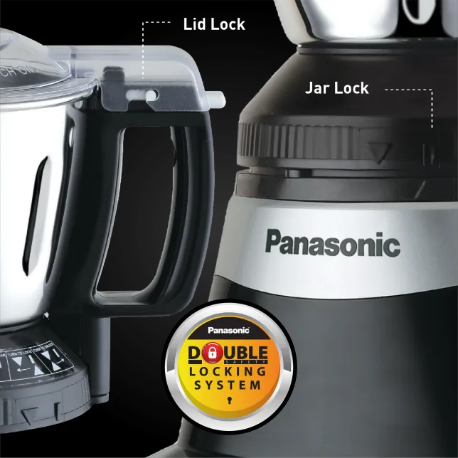 Panasonic MX-AE375 Monster Series 8-in-1 Super Mixer Grinder | 2000 Watt