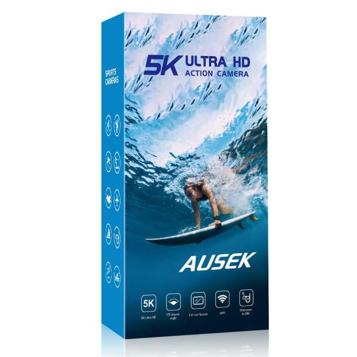Ausek%20AT-M40R%205K%20Ultra%20HD%20Dual%20Screen%205K/4K%20Waterproof%20Action%20Camera%20Wireless%20Microphone%20Supported%20With%20Remote%20and%20Mic%20-%20Image%203