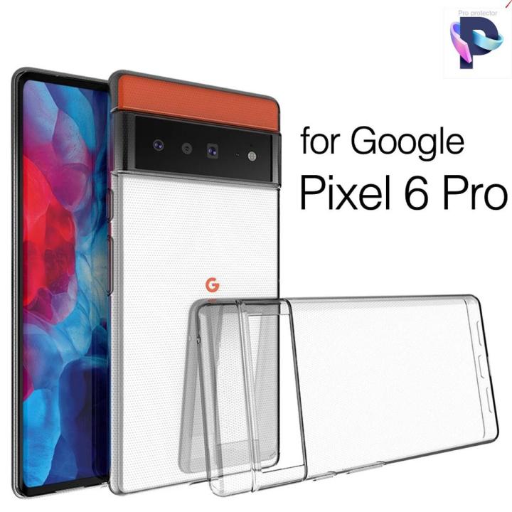 For Google Pixel Pro Silicone Case Crystal Clear Soft TPU Ultra