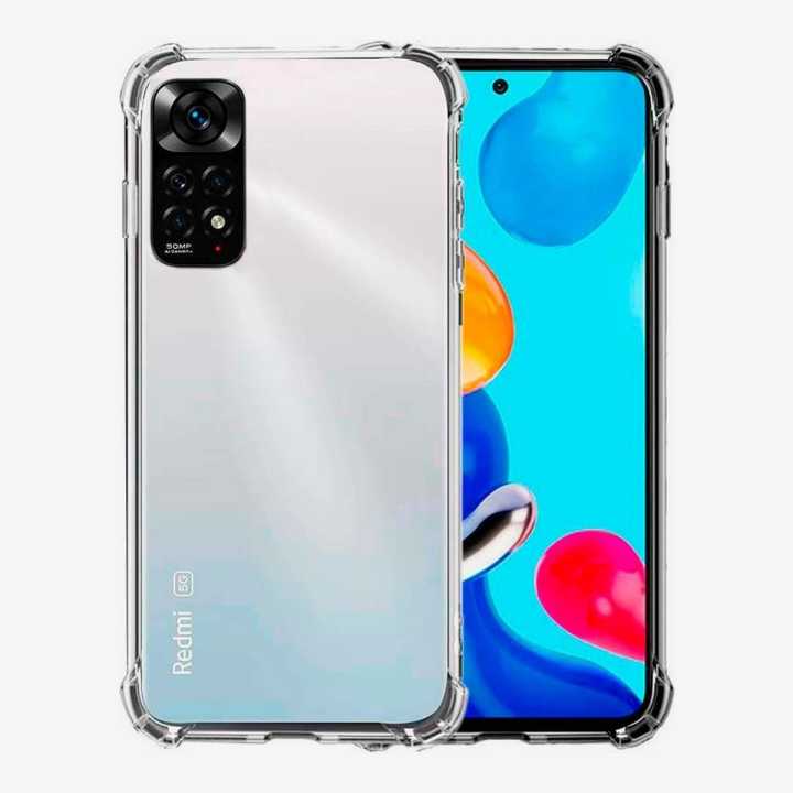 For Xiaomi Redmi Note 11 / Redmi Note 11S Couple Simple Shockproof phone case Four Corner Anti Fall Skin Friendly Shell Soft Phone Back Cover