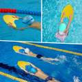Swimming Kickboard Practical Beginners Workout Child Exercise Outdoor Yellow Blue. 