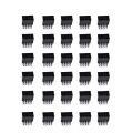 30 Pcs 5559 4.2mm Black 8P 8PIN Female Socket for PC Computer ATX Graphics Card GPU PCI-E PCIe. 