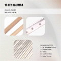 JAERBEE 17 Keys Kalimba Thumb Finger Piano DIY Keys+Bridge+Tuning Hammer Kit Musical Instrument Part Accessories. 