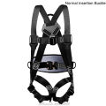 Five-point Aerial Work Safety Belt Full Body Harness Outdoor Rock Climbing Training Electrician Anti-fall Protection Equipment. 