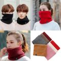 Winter Unisex Knitted Warm Solid Outdoor Mountaineering Scarf Men Headband Neck Scarf Shawl for Camping and Hiking.