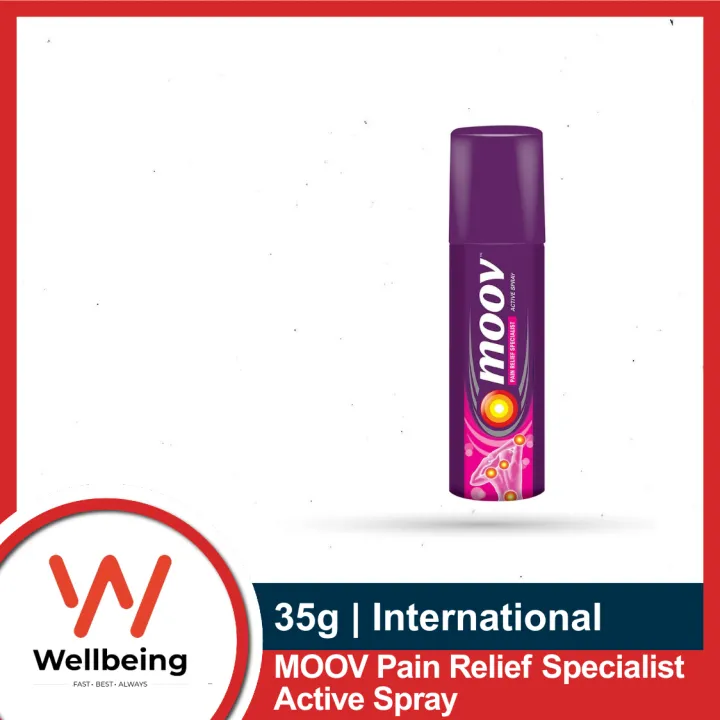 MOOV Pain Relief Specialist Active Spray 35g (Made in India)