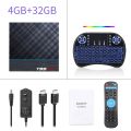 T95 max plus Smart TV Box Android 9.0 Amlogic S905X3 4G 32G64GB 1000M 8K 4K Media Player 2.4G 5G Wifi 1080P Set Top Box 3D Video.