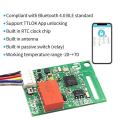 TTLOCK Electronic Lock Module Door Access Control System Bluetooth Connection Mobile Phone APP.