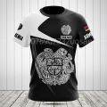 Armenia Flag Coat of Arms Graphic Tee Summer Casual Pullover Men's Fashion Loose T-shirts Boy Oversized Short Sleeves Tops 6XL. 