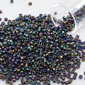 1200Pcs/Tube Metallic Seed Beads Uniform 2.0 Japan Embroidery Glass SeedBeads Charms For Jewelry Making Diy Accessories.