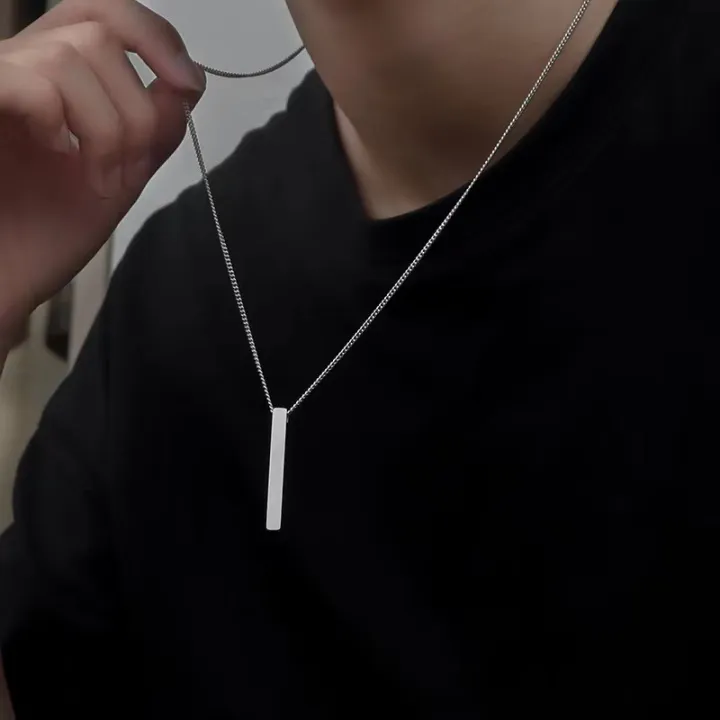 Men%E2%80%99s%20Stylish%20Chain%20with%20Locket%20Durable%20Stainless%20Steel%20Necklace%20Jewelry%20-%20Image%205