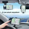 1200° Rotation Cell Phone Holder Dashboard Multi-Use Car Mount Cradle Universal Fidelity design. 