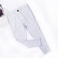 Fashion Men's Slim Fit Stripe Business Formal Pants Casual Office Skinny Long Straight Joggers Sweat Pants Trousers.