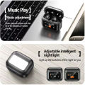 Awei T56 ANC TWS Earphone With Touch LED Screen V5.4 Wireless Bluetooth Earbuds. 