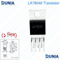 LA78040 Monolithic Linear IC TV and CRT Display Vertical Output IC with Bus Control Support. 