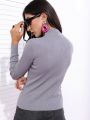 Pantoneclo Premium Quality Women's Multicolor High Neck Sweater / Cardigan / Jumper. 
