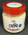 Methi Gura/Fenugreek Powder=100gm.This product is made of natural ingredients. It does not contain any chemicals..