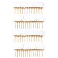 60 pcs/lot wedding White Paddle Fan for wedding decoration.