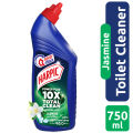 Harpic Toilet Cleaner Liquid 750ml Jasmine Power Plus 10x Total Clean, new & thicker formula kills 99.99% of germs with new Jasmine Fragrance. 