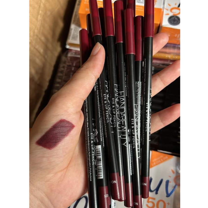 5pcs Maroon colour Liner Pencil Khoyeri Color Lip Liner