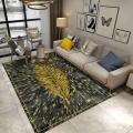Chinese Style Printing Carpet for Living Room Anti-Slip Soft Kids Bedroom Floor Mat.