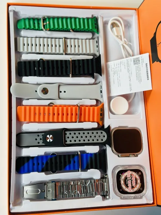 Y80%20Ultra%20Smartwatch%20with%208%20Strap%20bluetooth%20Calling%20Smartwatch%202.02"%20Display%20Free%20Protective%20Case%20Wireless%20Charging%20Suppor%20Smartwatch%20For%20Men%20and%20Women%20-%20Image%205