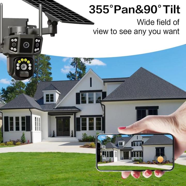 LLSEE%20V380,4K%20dual%20lens,10X,outdoor%20security%20IP%20camera,wireless%20WIFI%20solar%20closed-circuit%20television,4G%20sim%20solar%20camera,CCTV%20-%20Image%203