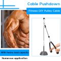DIY Fitness Pulley Cable Machine Biceps Triceps Hand trength Training. 