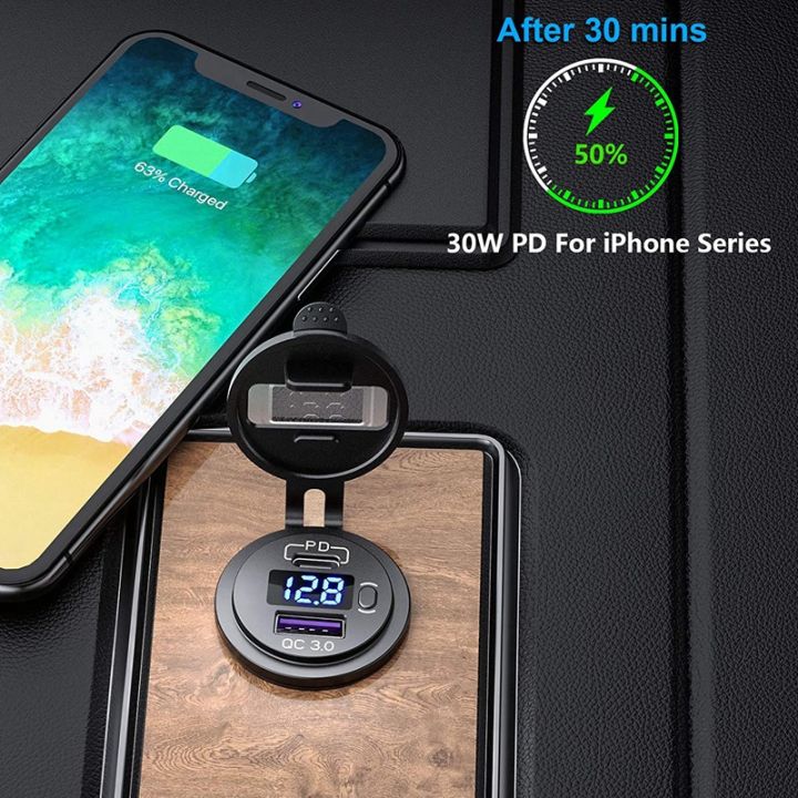 %E3%80%90FUPANG%E3%80%91PD%20type%20C%2048W%20Dual%20USB%20car%20charger%20QC%203.0%20charger%20with%20voltmeter%20and%20switch%20for%20boat%20truck%20RV%20-%20Image%205
