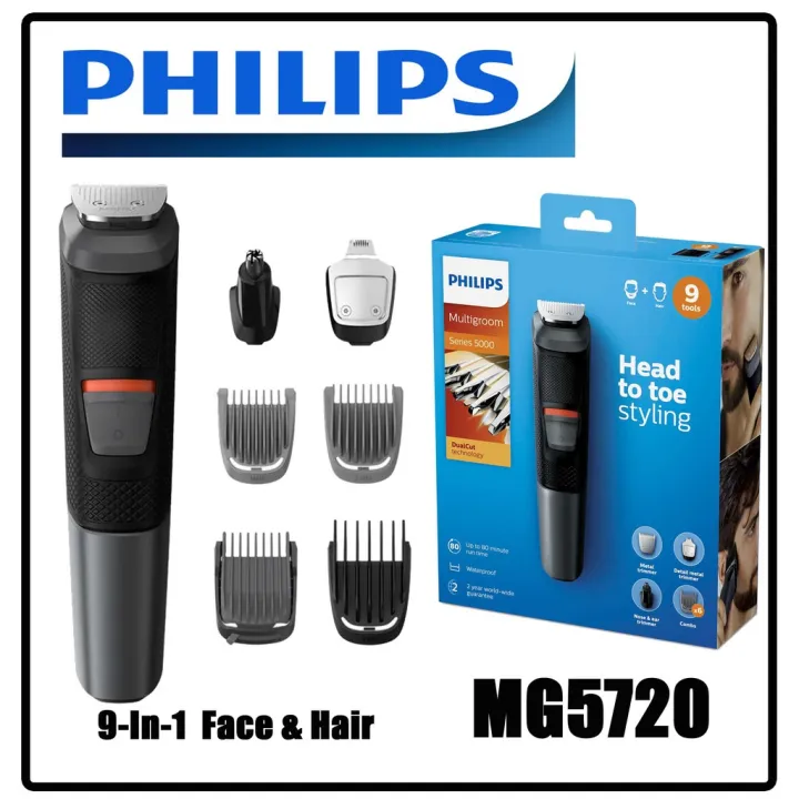 Philips%20MG5720/15%20Multigroom%20Series%205000%20Netherlands/%20Indonesia%20Made%20Trimmer%20For%20Men%20-%20Image%202