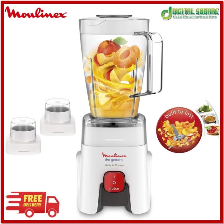 Moulinex LM242B27 3-in-1 Blender With Grinder Grater | Made In France