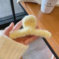 Enacolor  Dongdaemun Furry Hair Clip Accessories Hair Catch Clamp Girl. 
