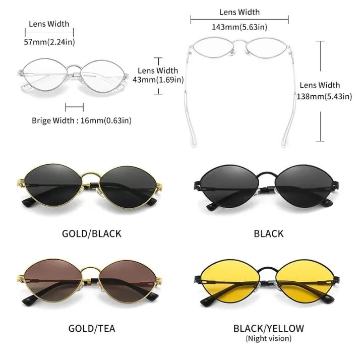 GCV%20Brand%20Cat%20Eye%20Olive-Shaped%20Titanium%20Alloy%20Men%20Wome%20Sunglasses%20Polarized%20UV400%20Night%20Vision%20Goggles%20Vintage%20Retro%20Punk%20UNISEX%20-%20Image%205