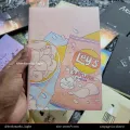 Aesthetic Notebook ( blank pages, 20cm/14cm size,120 pages). 