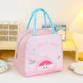 Oxford cloth Insulated Lunch Bag Lightweight 23*14*22cm Cartoon Lunch Box Food Carry Bag for For Students Food Storage Picnic Accessory Outdoor Activities School Supplies. 