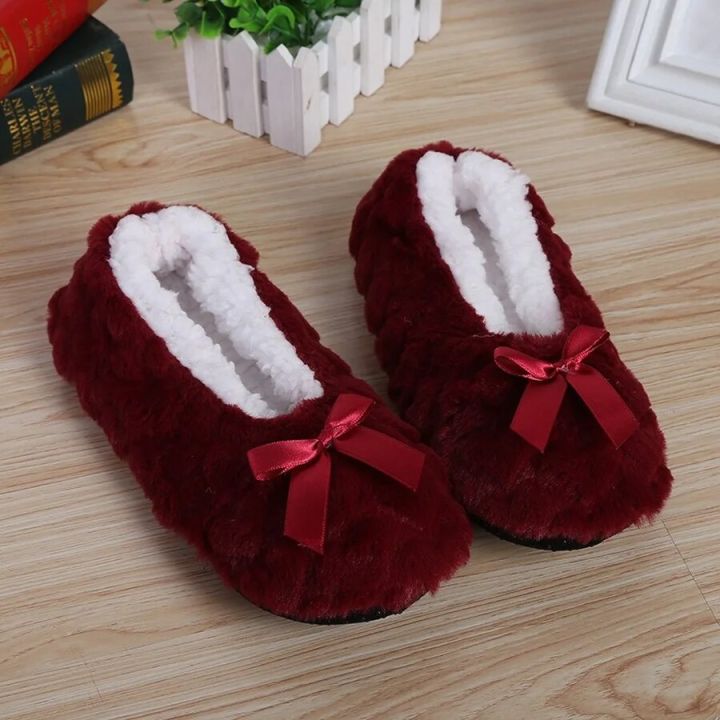 Fluffy%20Female%20House%20Slipper%20Womens%20Winter%20Home%20Room%20Plush%20Warm%20Thick%20Faux%20Fur%20Anti%20Skid%20Non%20Slip%20Grip%20Funny%20Indoor%20Floor%20Shoes%20-%20Image%206