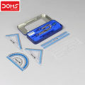 Doms X1 Premium Geometry Box - 10pc Set - Blue.