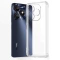 Itel A80 4G Premium Silicone Case Crystal Clear Soft TPU Ultra-Thin Transparent Flexible Protective Mobile Phone Back Cover.