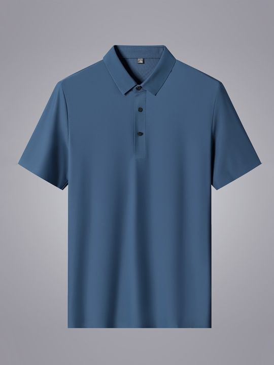 Summer%20Men%20Polo%20Shirts%202022%20New%20Classic%20Short%20Sleeve%20Tee%20Breathable%20Cooling%20Quick%20Dry%20Nylon%20Polos%20Men%20Golf%20T-shirt%20Plus%20Size%208XL%20-%20Image%204