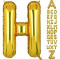 Foil Alphabet Name Word Balloon A to Z/Alphabet Foil Balloon from A-Z (16 inch) for Birthday & Party Decoration. 